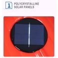 thumbnail image 4 of Hard Hats Safety Ventilated Breathable Hard Cap with Solar Fan and Removable Adjustable Lining (Blue), 4 of 9