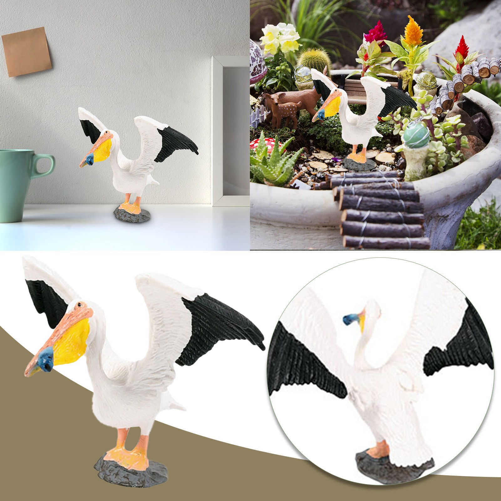 Toyfunny Plastic Birds Figures Realistic Bird Animals Figures Toy