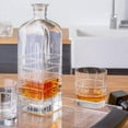 thumbnail image 3 of Orrefors Crystal Street Double Old Fashioned Glass Pair - Set of 2, 3 of 7