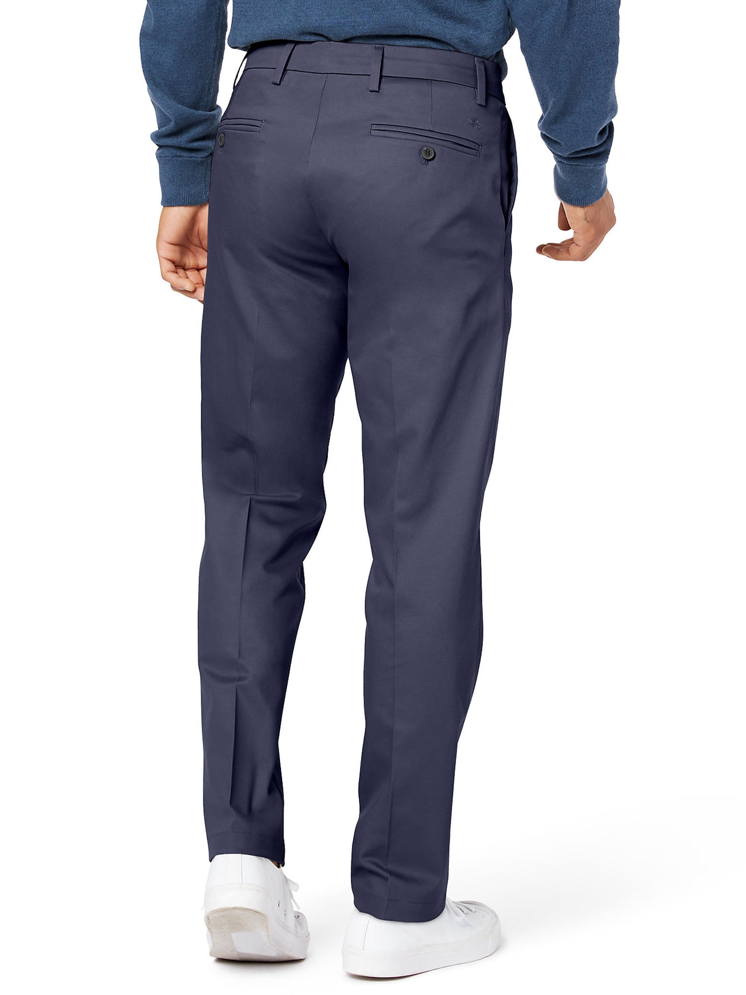 Dockers Men's Signature Straight Fit Creased Khaki
