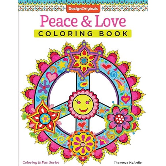 Pre-Owned Peace & Love Coloring Book (Paperback) 1574219634 9781574219630