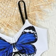 thumbnail image 6 of Gerichy Toddler Girl Swimsuit,Girls Bathing Suit Toddler Baby Girls Summer Swimsuits Striped Printed Bowknot Two Piece Swimwear Bikini Bathing Suit, 6 of 8