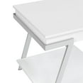 thumbnail image 4 of Steve Silver Zena Engineered Wood Square End Table in White, 4 of 7