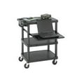 thumbnail image 1 of Safco Multimedia Cart Projecteur - Cart - pour Projecteur / Ordinateur Portable - Plastique - Noir, 1 of 2