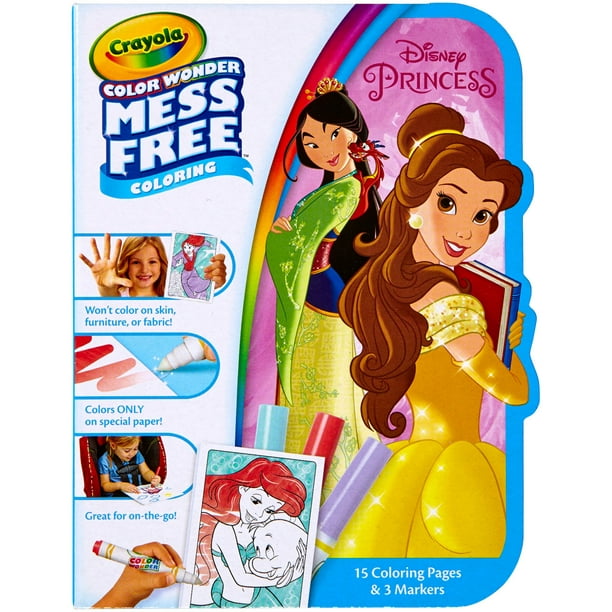 Crayola Color Wonder On The Go Coloring Kit-Disney Princesses - Walmart