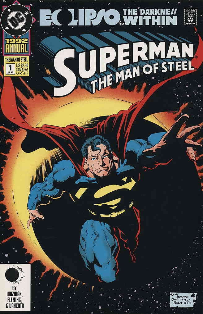 Cover of Superman: The Man of Steel Annual #1