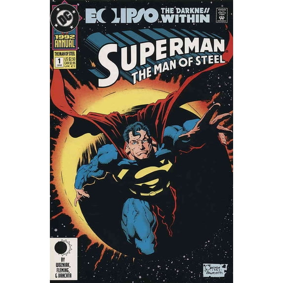 Superman: The Man of Steel Annual #1 VF ; DC Comic Book