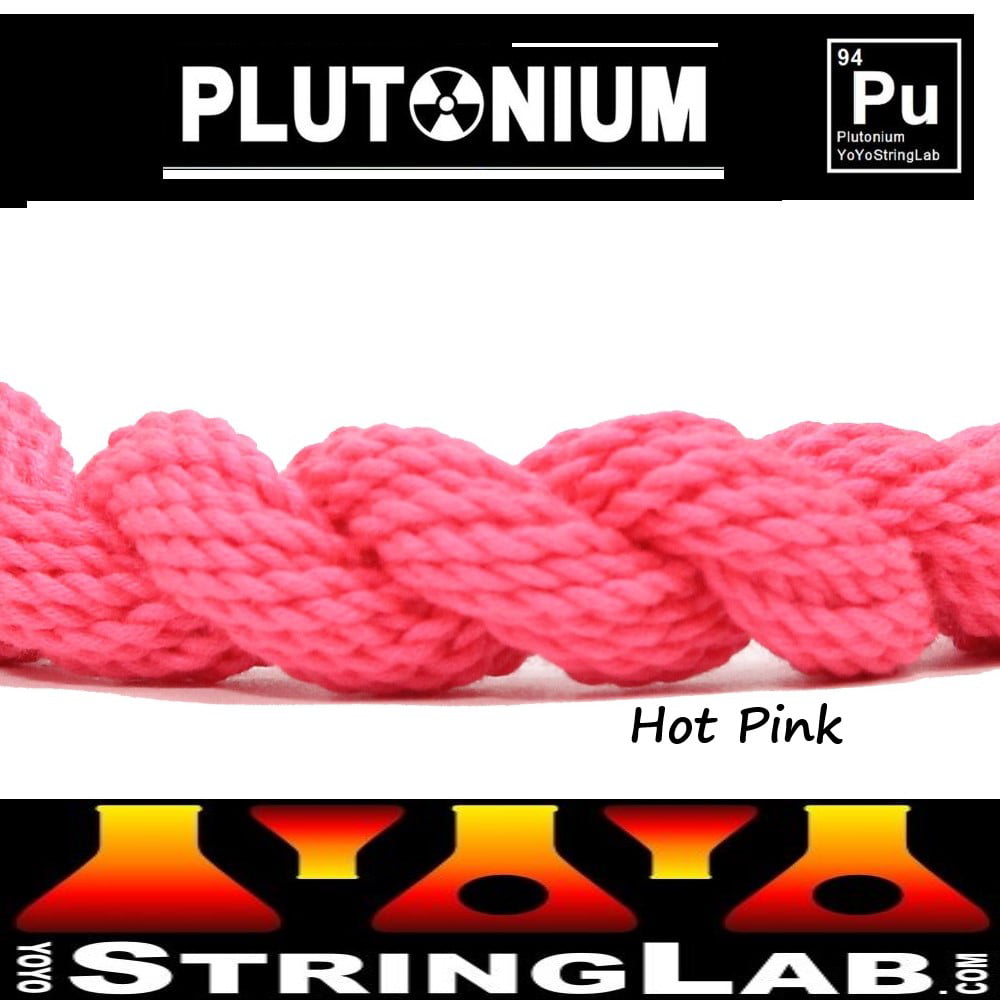 Hot Pink Plutonium Yo-Yo String YoYo String Lab Evan Nagao Collaboration 10 Pk 