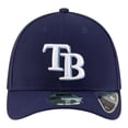 thumbnail image 2 of Men's New Era  Navy Tampa Bay Rays Player Replica 39THIRTY M-Crown Flex Hat, 2 of 5