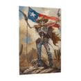 thumbnail image 2 of 1000 PCS Skeleton Cowboy & Star Spangled Flag - 1000 Piece Wooden Jigsaw,Wonderful Imagination,Fun Artwork For Adult,Featuring Exquisite And Retro Illustrations,Depicting A Patriotic Skeleton Cowboy, 2 of 6