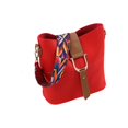 thumbnail image 1 of Minnieouse Bolso bandolera para mujer, bolso de hombro con fecha, compras escolares, Picnic, viaje, teléfono móvil, cosméticos, bolso de mensajero para Bolsas de mensajero y de hombro Rojo Minnieouse AP012151-02, 1 of 6
