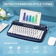 thumbnail image 2 of Teclado de máquina de escribir inalámbrico YUNZII ACTTO B303 Bluetooth, 2 of 8