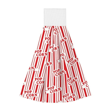 

Lukts Popcorn 1 for Coral Fleece Velcro Towel Suitable for Bathroom Kitchen Hanging Absorbent Towel Household Items