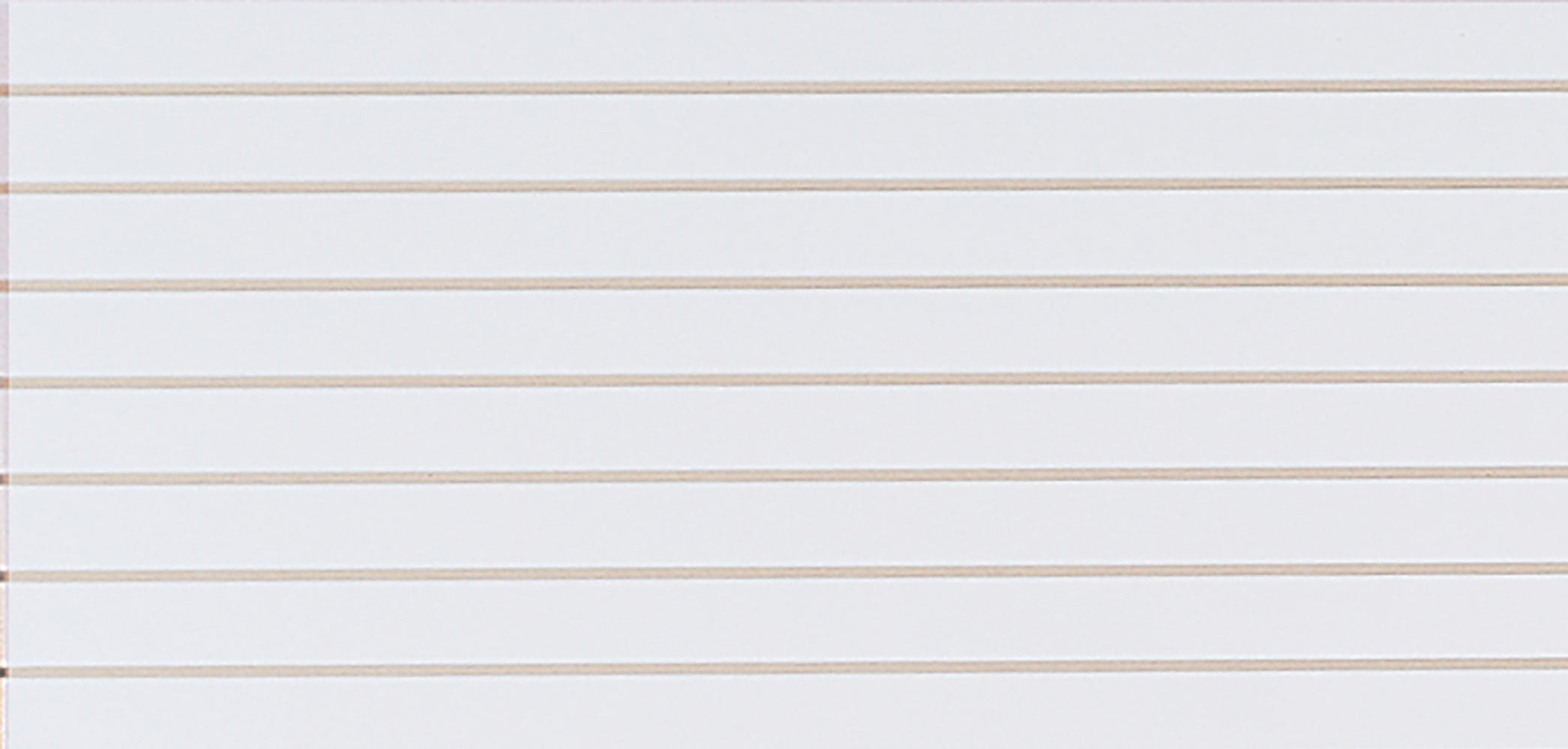 R-Line White Easy Slatwall Panels 
