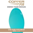 thumbnail image 4 of Copper Fit® Energy Foam Insoles, Rebound Cushion, Anti-Impact & Fatigue, Men’s Size 8-14, 4 of 5