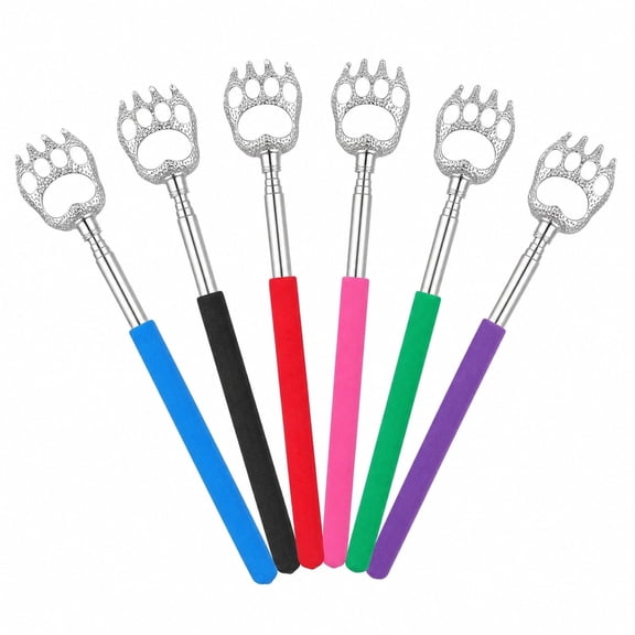 Back Scratcher, Extendable Stainless Steel Back Scratcher for Adults, Telescoping Metal Claw