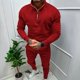 thumbnail image 3 of Mens Tracksuits 2 Piece Outfit Sweat Suit Casual Jogging Athletic Set Fleece, 3 of 8