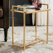Safavieh Renly End Table, Antique Gold Leaf