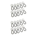 thumbnail image 2 of tredstone 1/2/3/5 1 Bag Shirt Collar Extender Non-irritating Fabric Elastic Seamless Saving Money Neck Multifunctional Durable Replace Rope Buckle White 2PCS, 2 of 6