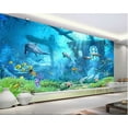 thumbnail image 3 of 3D Wallpaper Ocean Dolphins SKU# WAL0007, 3 of 7