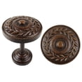 thumbnail image 2 of Urbanest Hera Medallion Drapery Holdback, Mahogany, 2 of 2