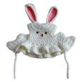 thumbnail image 3 of Handmade Crochet Pet Hat for Cats and Dogs - Soft Yarn Outdoor Winter Accessory for Small Medium, 3 of 3