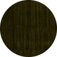 thumbnail image 1 of Ahgly Company Indoor Round Abstract Yellow Contemporary Area Rugs, 3' Round, 1 of 4