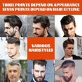 thumbnail image 2 of Hair Setting Gel With Dip Comb Men Care Styling Wax Solution 100ml, 2 of 4