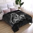 thumbnail image 6 of JML Queen Size Soft Warm Fleece Bed Blanket Reversible Thick Mink Blanket 75 x 87 inches,5lbs, 6 of 8