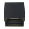 thumbnail image 2 of WAC Lighting Downtown 5" LED 3-CCT 3000K Square Aluminum Flush Mount in White, 2 of 5