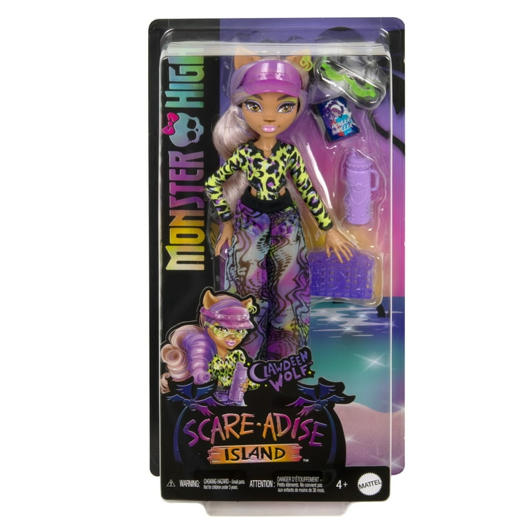 dedede_de  Monster High Scare-adise Island Clawdeen Wolf Fashion Doll