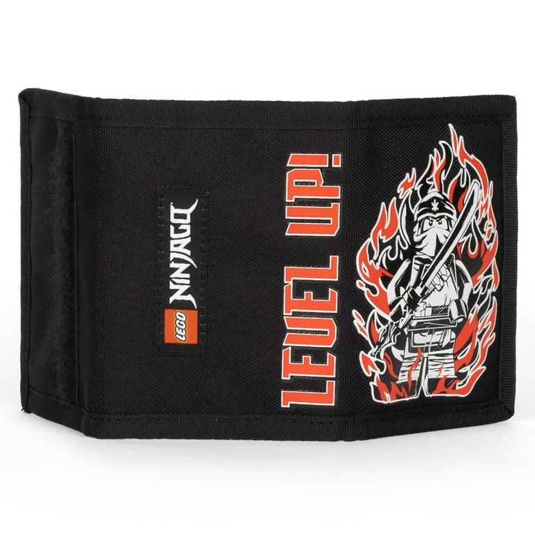 LEGO NINJAGO TRI-FOLD WALLET 2.0 - LEVEL UP - Walmart.com