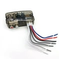 thumbnail image 2 of 2X 12V Auto Car Audio Converter Stereo High to Low Adjustable Frequency Cable Speaker Level Converter Adapter, 2 of 5
