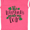 thumbnail image 4 of Inktastic St. Patrick's Day the Leprechauns Made Me Do It Boys or Girls Baby Bodysuit, 4 of 5