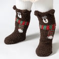 thumbnail image 2 of Funny Fuzzy Slipper Socks for Kids, Cute Novelty Soft Cozy Winter Warm Home Sleeping Socks, Fun Gift for Children, 2 of 5