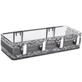 thumbnail image 2 of FAMTKT Bathroom Shelf, No Drill Wall Mounted Organizer, 12x6 inch Shower Caddy Rack with Adhesive, Storage Shelf for Shampoo Soap Toiletries, 2 of 7