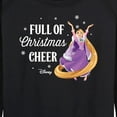 thumbnail image 3 of Disney - Full Of Christmas Cheer Rapunzel - Women's Lightweight French Terry Long Sleeve Shirt, 3 of 5