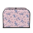 thumbnail image 2 of Daiia Butterfly Pattern 4 slice Toaster Cover, Toaster Appliance Dust-proof Cover For Kitchen Small Appliance Dust Cover and Fingerprint Protection, 2 of 7