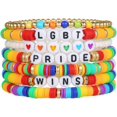 thumbnail image 1 of czcpp-Trendy Cross Beaded Stackable Layering Bracelets Set for Women - God Christ Pray Beaded Stretch Bracelets Elastic Layering Friendship Bracelets Jewelry Gifts for Women, 1 of 4