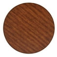 thumbnail image 5 of Monterey Table d'Appoint Ronde en Bois Style Mid-Century Modern 20 Pouces, Châtaigne Chaude, 5 of 5