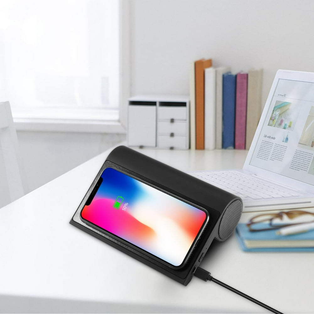 BSHAK A19 Portable Home USB Wireless Charging Speaker 4.0 with