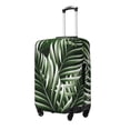 thumbnail image 2 of Xecao Tropical Palm Leaves1 print Elastic Luggage Cover, with double-sided print , is perfect for travel, business, and daily use, 2 of 9