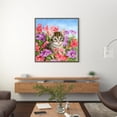 thumbnail image 3 of 5D DIY diamante pintura completo redondo taladro animal en flor pared decoración Rhinestone Hugtrwg Para estrenar, 3 of 9