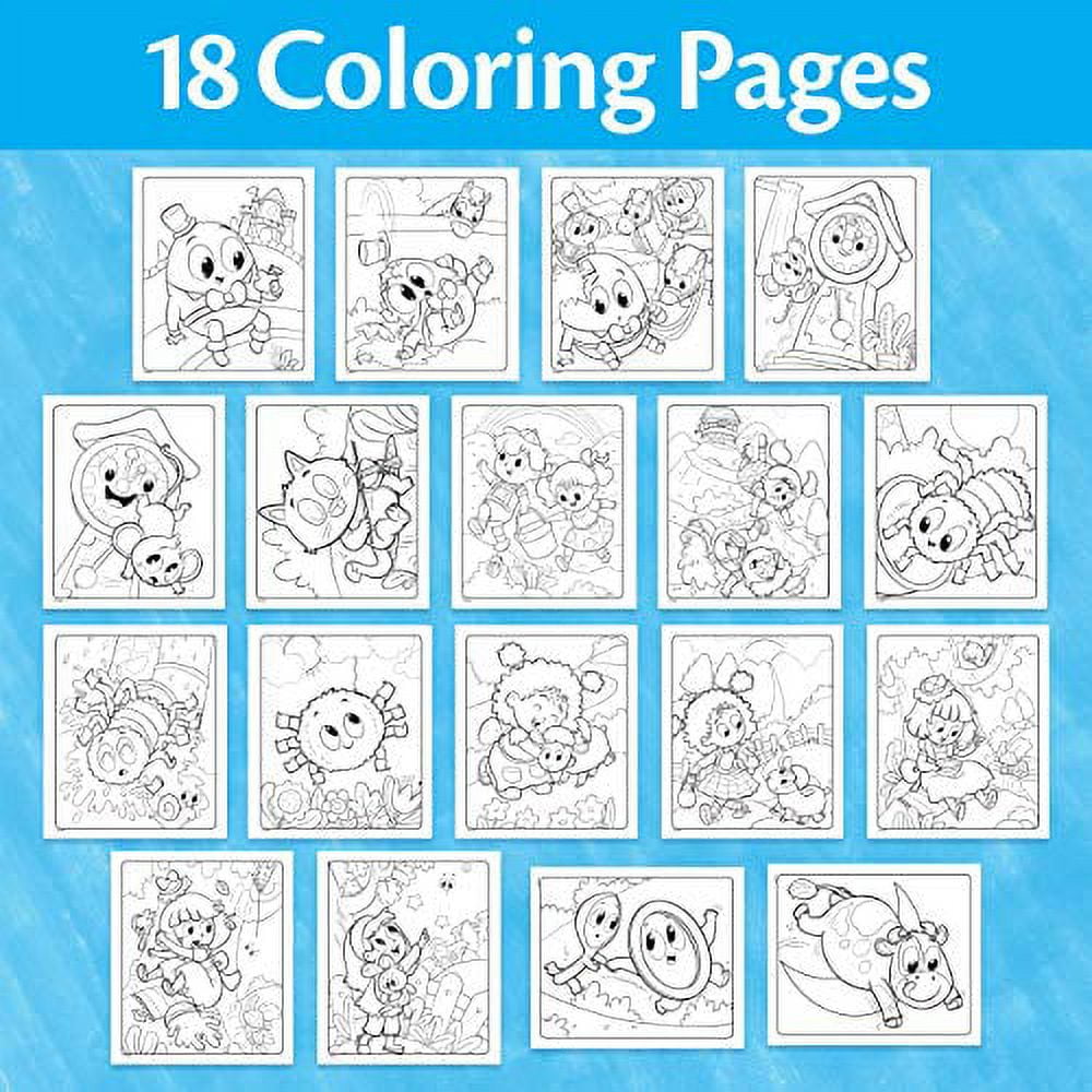 Crayola Nursery Rhymes Kids Coloring Set – Mini Ruby