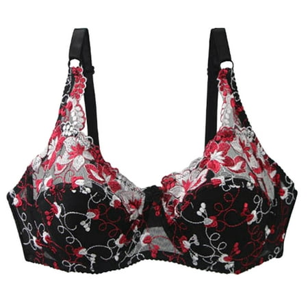 

Outfmvch womens underwear Women Lace Bra Thorn Plus Size Underwear Bra bras for women