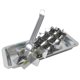 thumbnail image 1 of reusable freezer ice cube trays stainless steel, 1 of 5