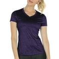 thumbnail image 4 of icyzone Workout Shirts Yoga Tops Activewear V-Neck T-Shirts for Women, 4 of 6
