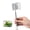 Square, variant on Tibvox Telescoping Fishing Net Adjustable Length For Small Fishtanks with Premium Nylon Screen Prevents Fish Injury