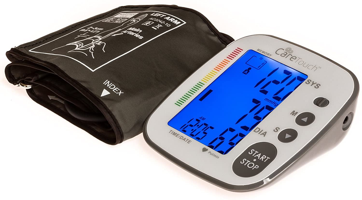 CareTouch Versa Digital Arm Blood Pressure Monitor