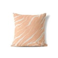 thumbnail image 2 of Lush Cracks Peach Throw Pillow, 2 of 4